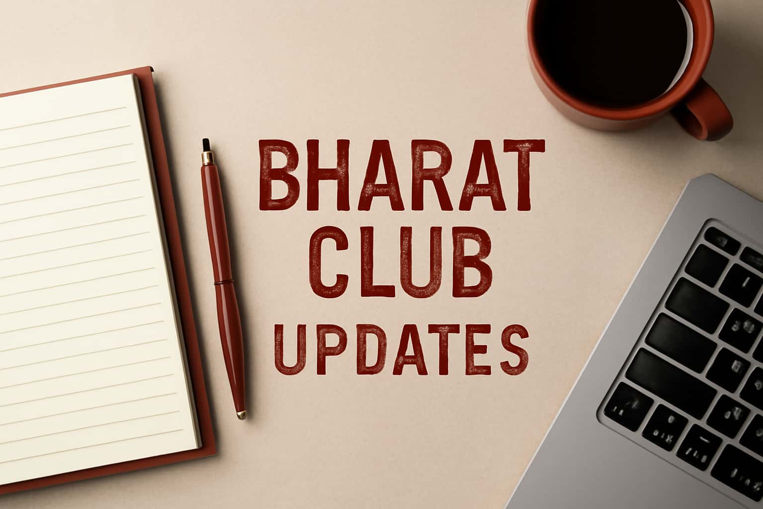 Informative visual representation of Bharat Club updates