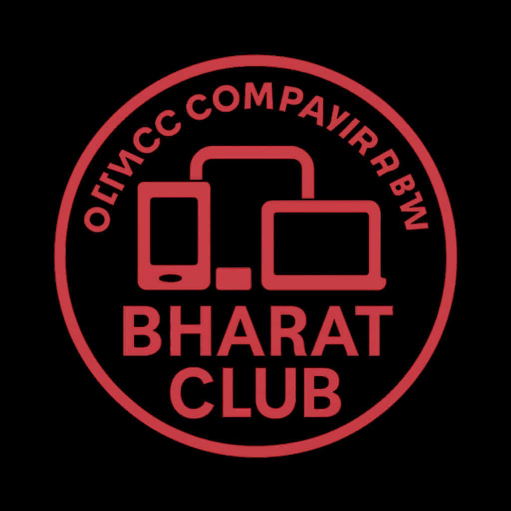 Icon representing device compatibility for Bharat Club.