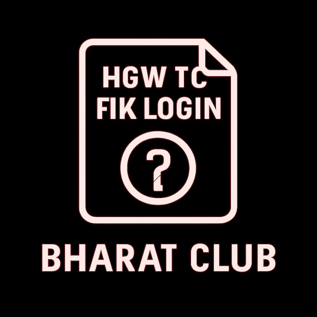 Icon representing help with login for Bharat Club.