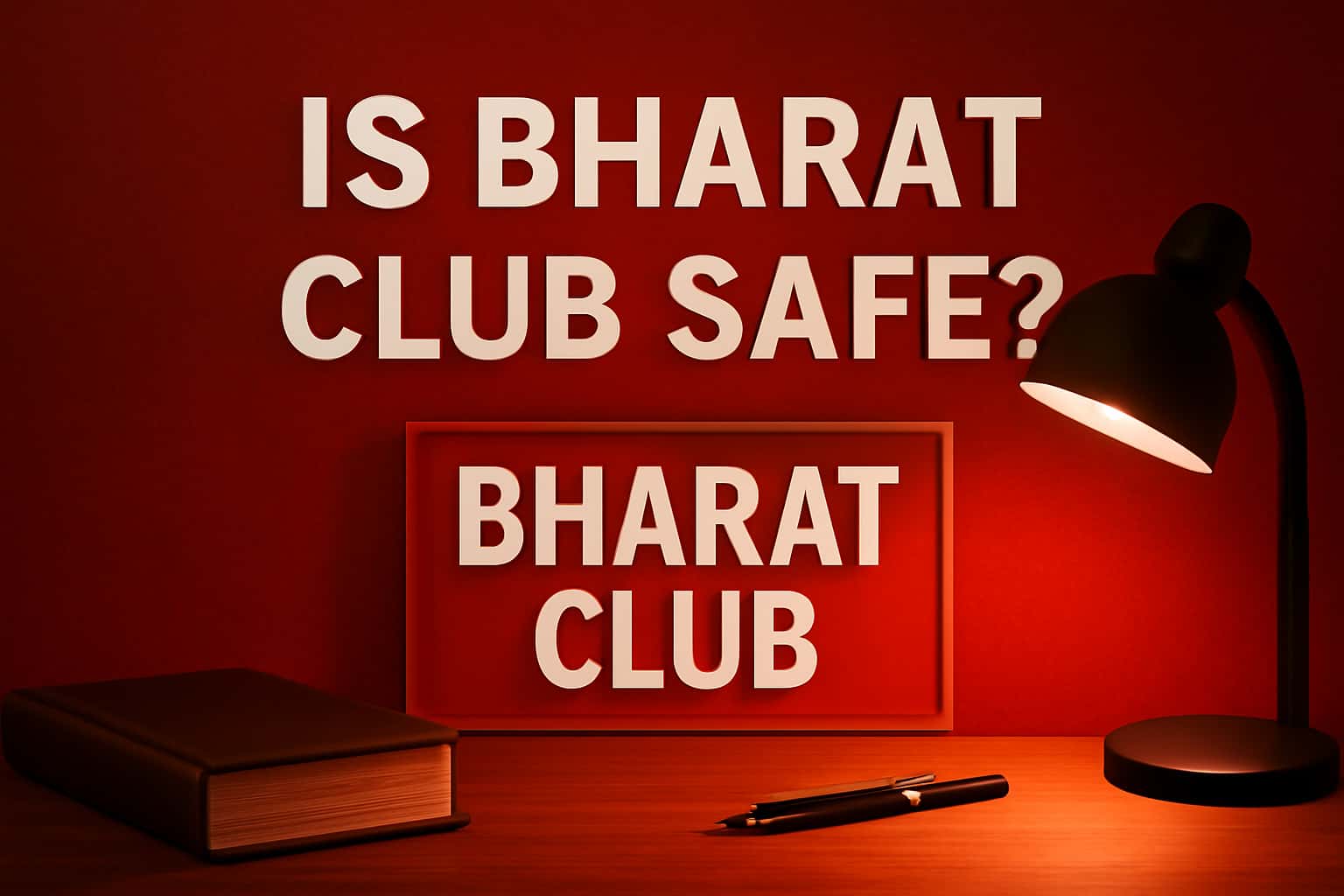 Visual representation of the safety aspects of the Bharat Club app.