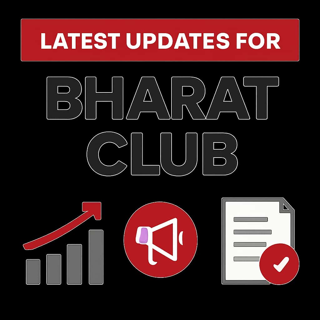 Diagram explaining Bharat Club updates.