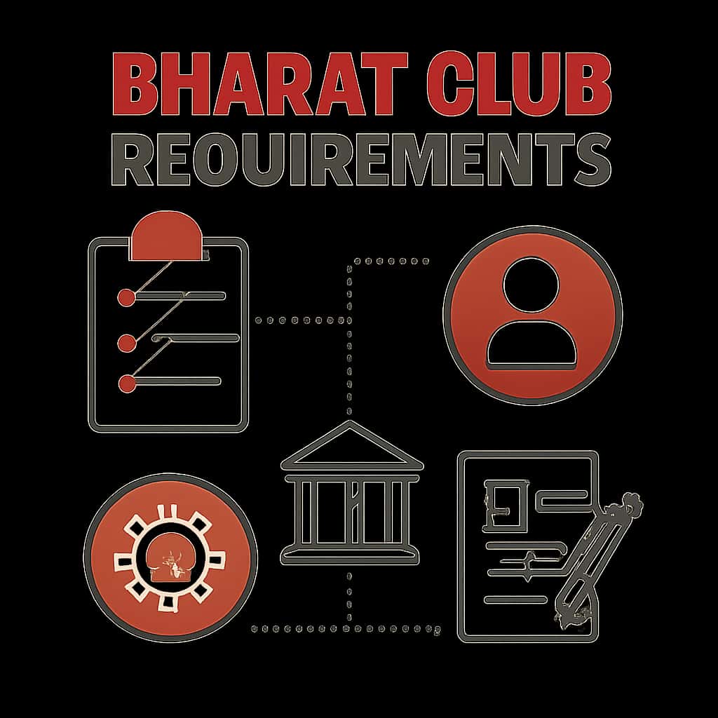 An educational diagram related to Bharat Club Requirements.
